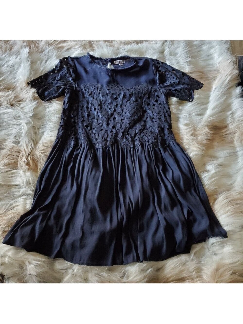 Chelsea 28 Navy Lace Dress